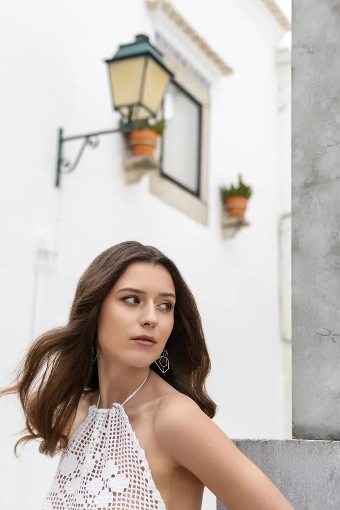 Natural wave, morning light — on-location editorial hair and makeup by Good Hands, Lisbon