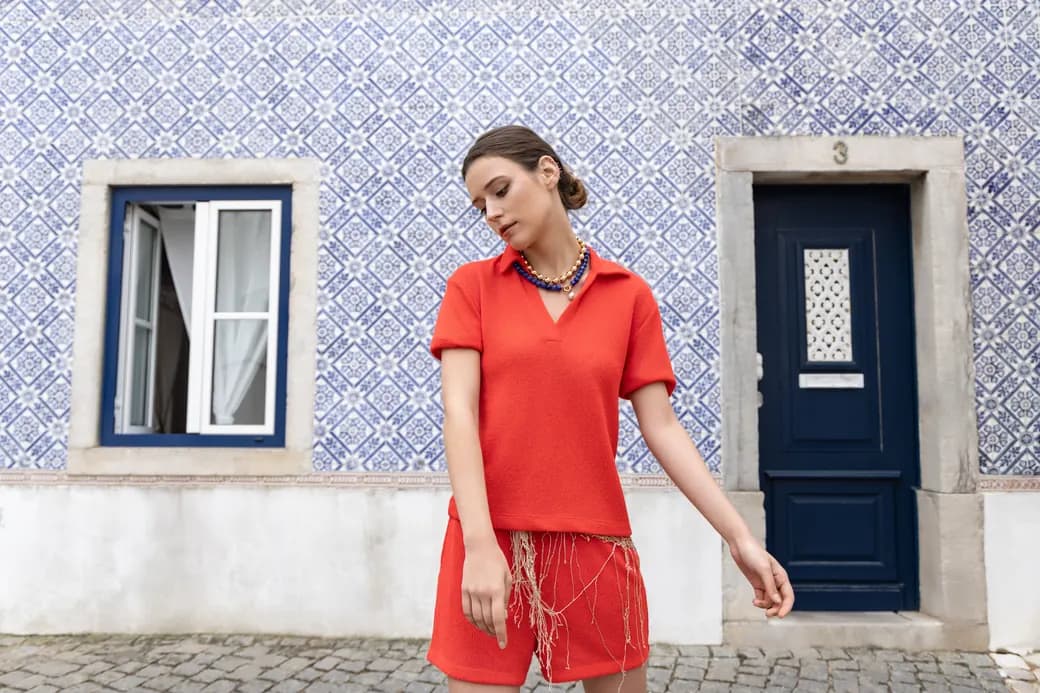 On-location editorial hair and makeup, Lisbon coast