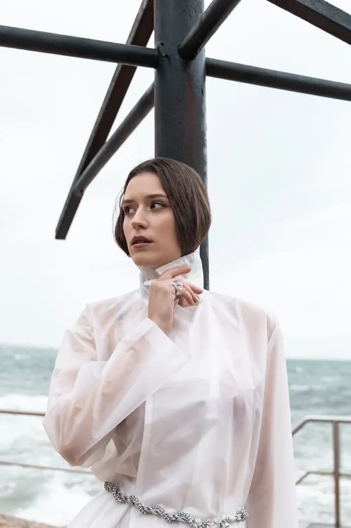 Soft glam, sea light — on-location editorial hair and makeup by Good Hands, Lisbon