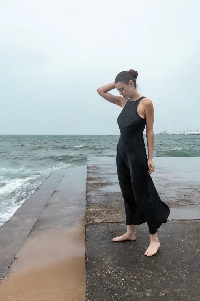 Black elegance — on-location editorial hair and makeup by Good Hands, Lisbon